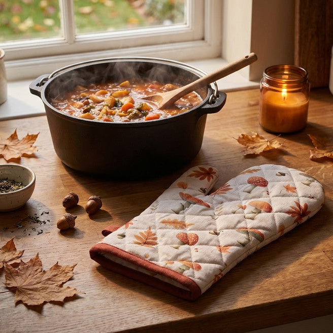 Ovenwant Herfst beige 30x18cm sfeer
