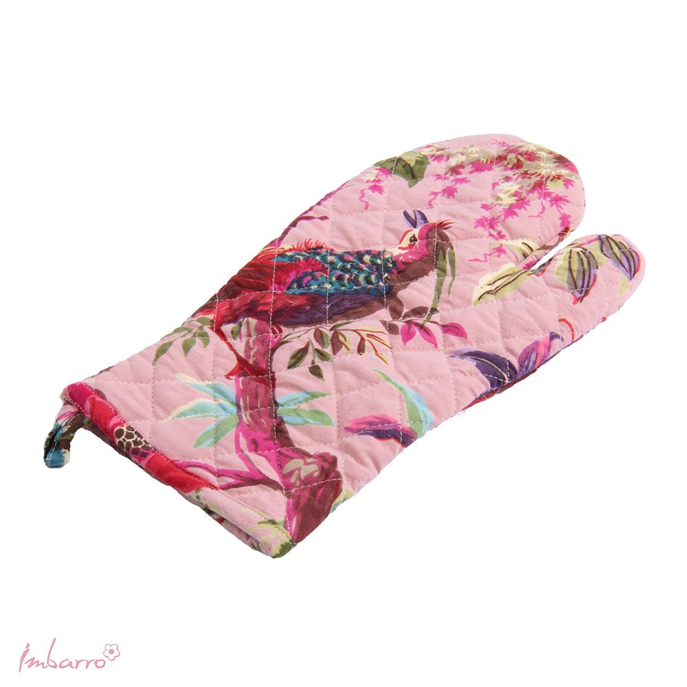 Ovenwanten set-van-2 Paradise Pink 30x17cm