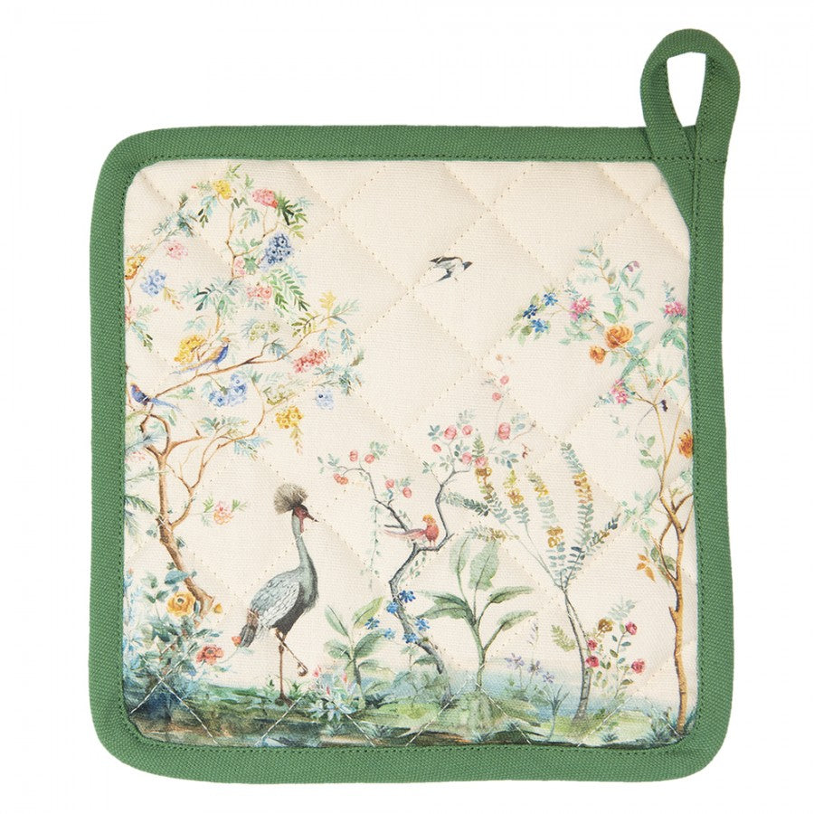 Pannenlap Tropisch beige 20x20cm
