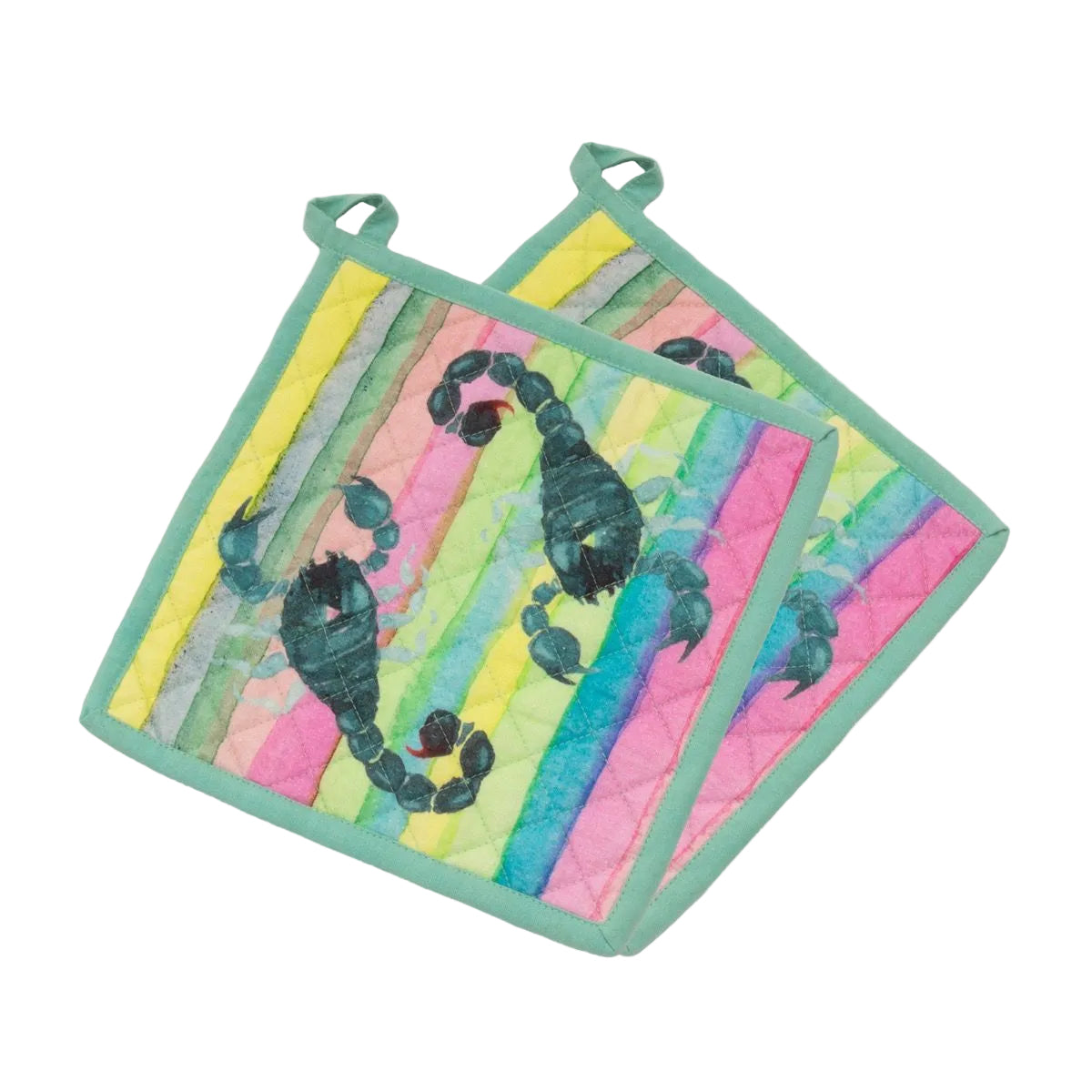 Pannenlappen set-van-2 Scorpio 25x25cm