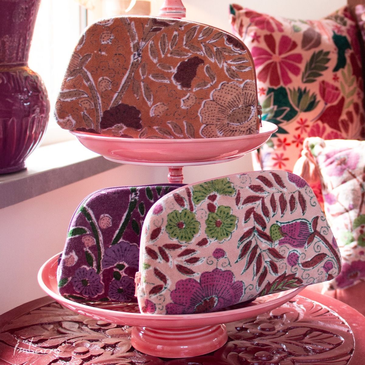 Portemonnee Eleana Purple 16x11cm