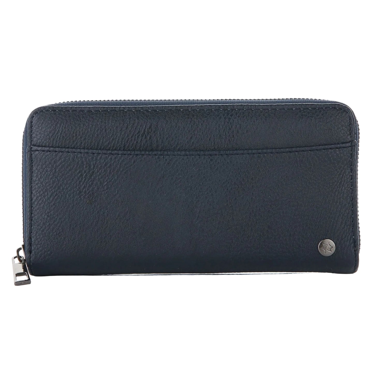 Portemonnee Klassiek Vakjes blauw 20x10cm