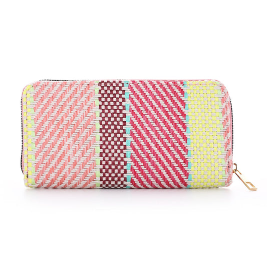 Portemonnee Klassiek Zomer fuchsia 20x10cm