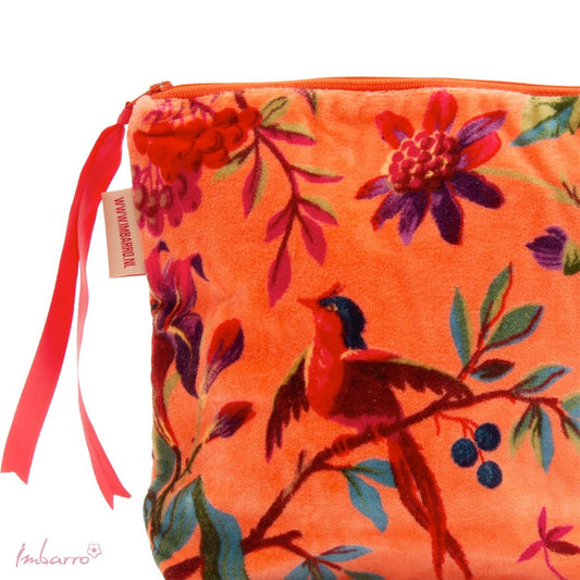 Pouch Paradise Mandarine 24x21cm