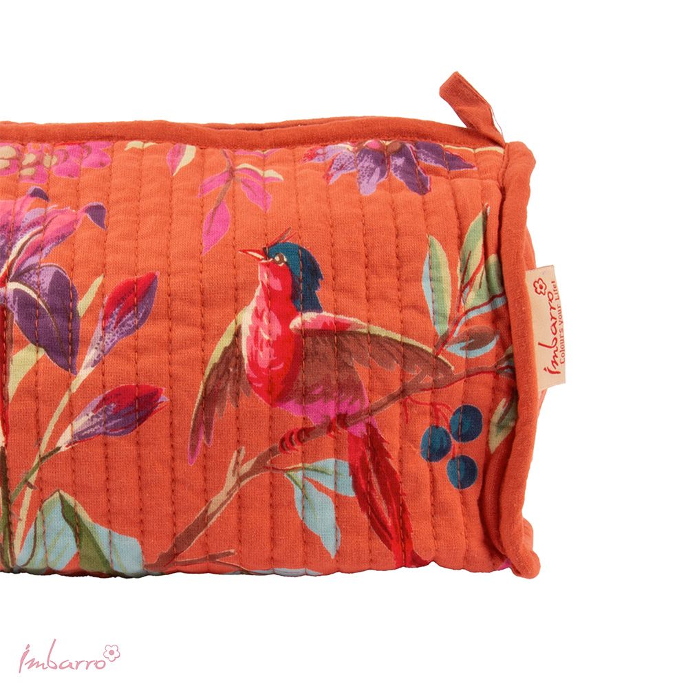 Pouch Quilted Paradise Terra 25x12cm