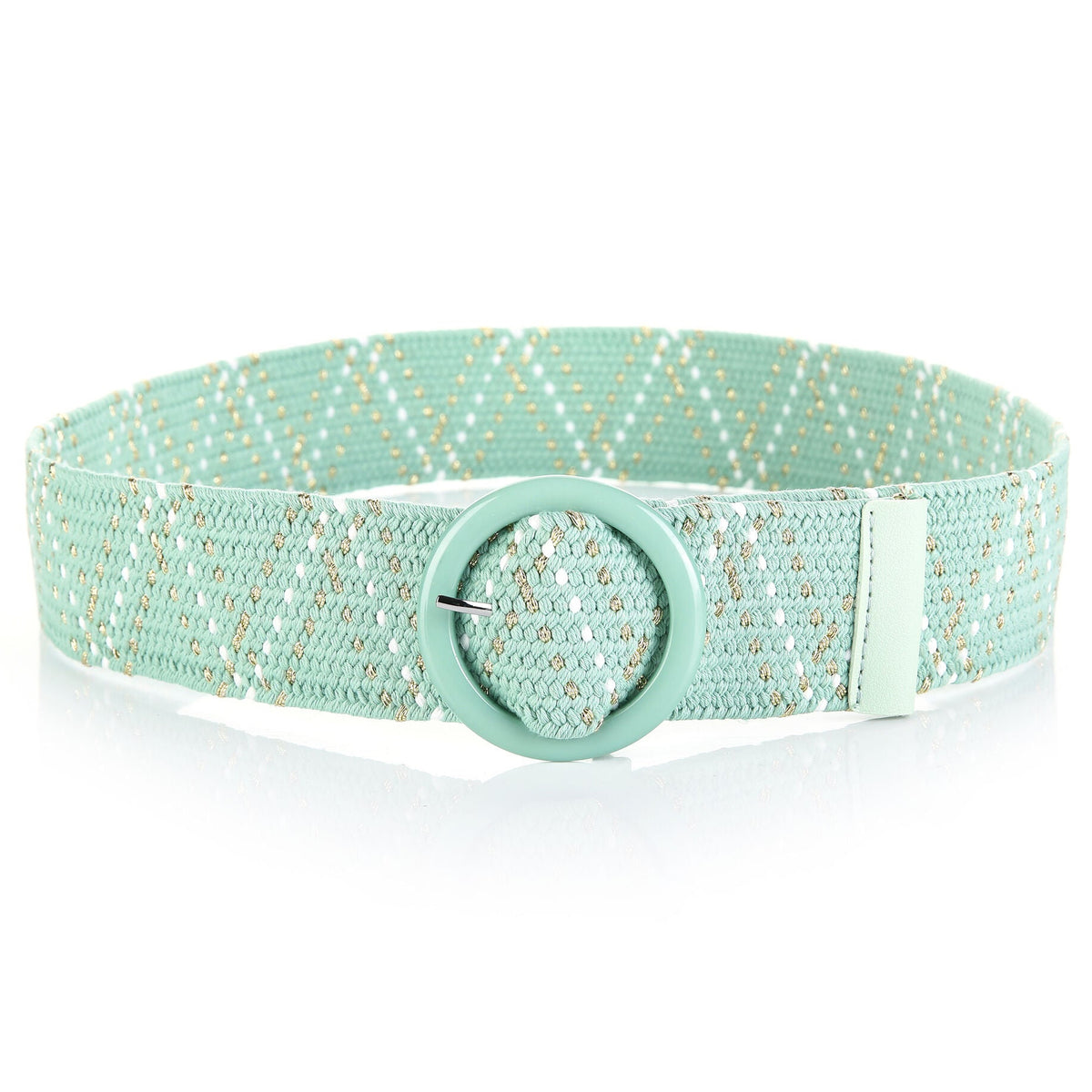 Riem Zigzag mintgroen 100cm