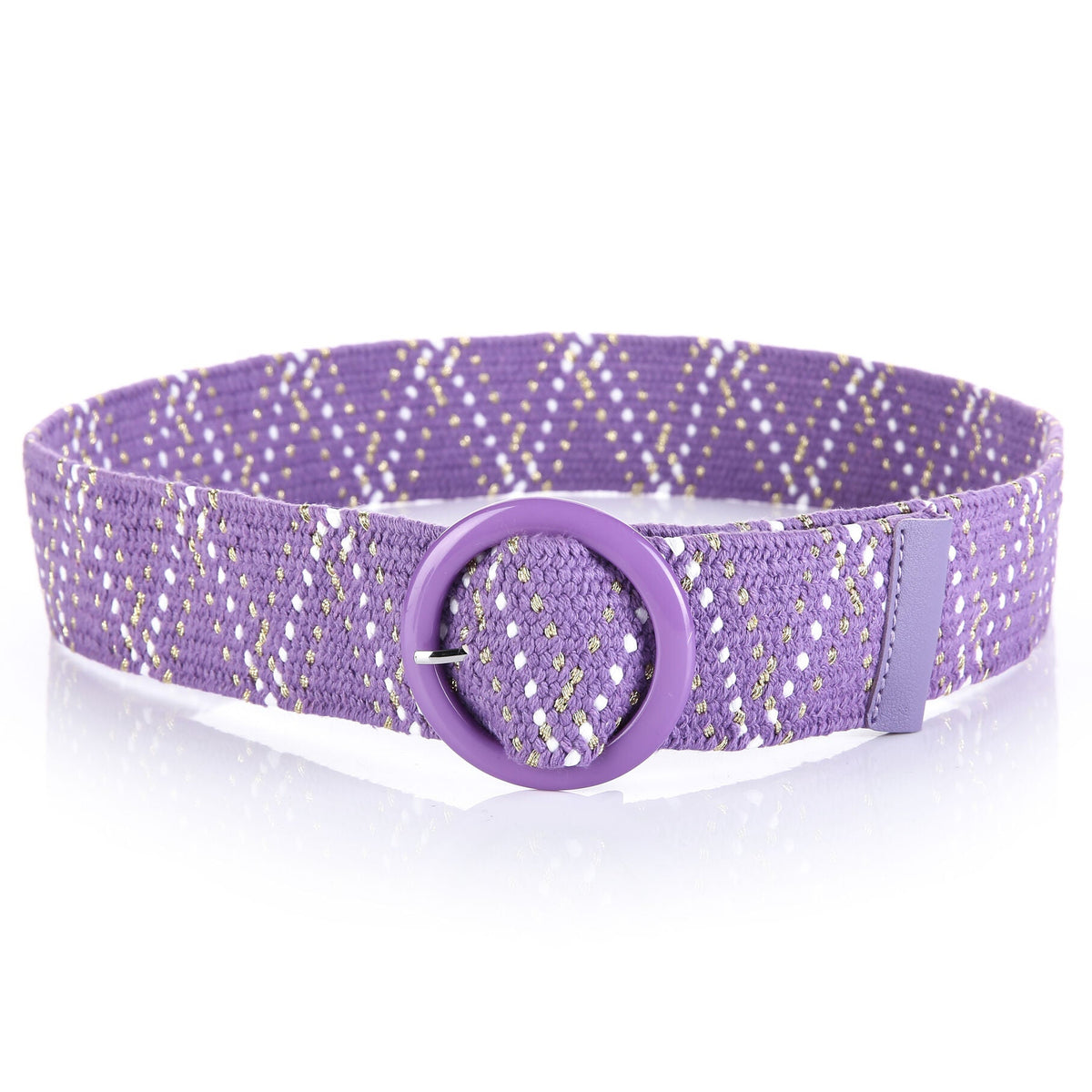 Riem Zigzag paars 100cm