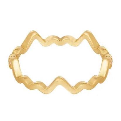 Ring Aesthetic goud