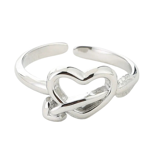 Ring Hartje Pijl zilver