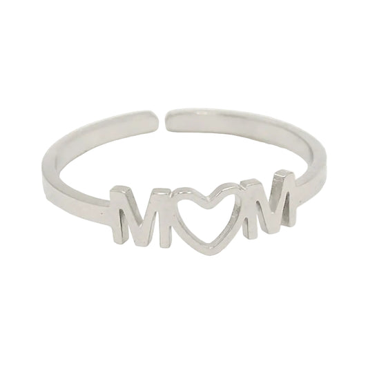 Ring Mom zilver one-size