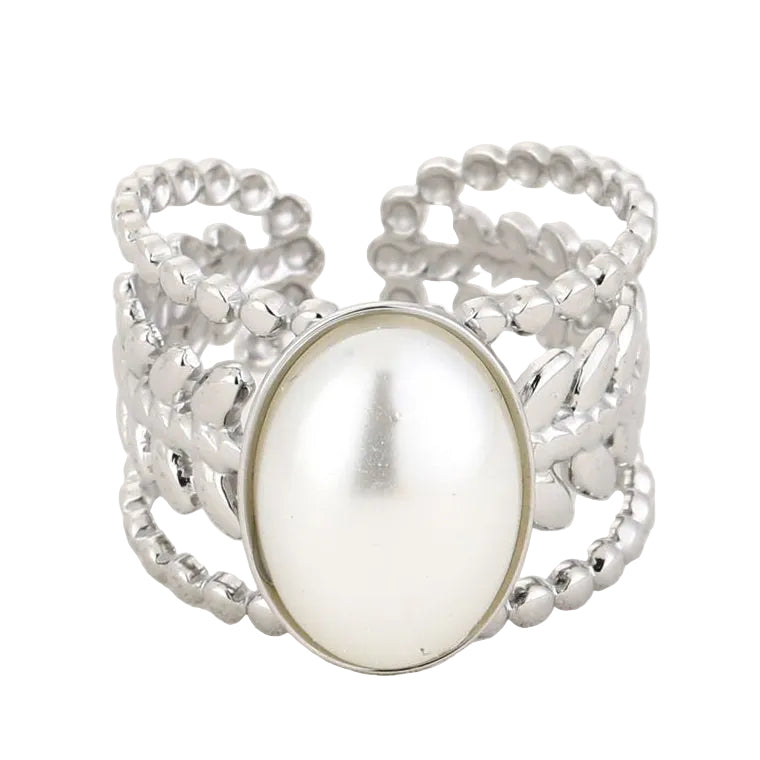 Ring Parel zilver one-size