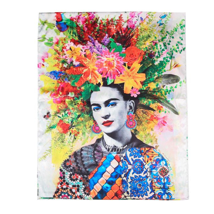 Sjaal Frida multi 180x70cm detail