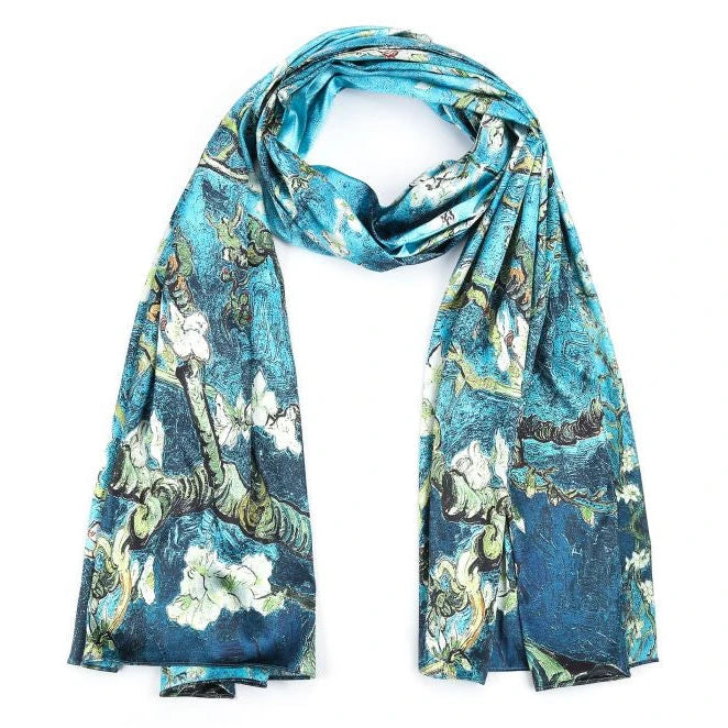 Sjaal Klassiek blauw 180x70cm