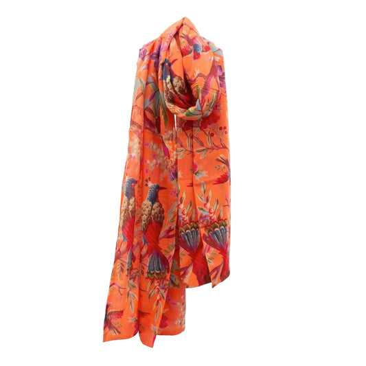 Sjaal Paradise Mandarine 200x100cm