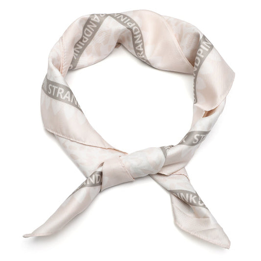 Sjaaltje Luipaard vierkant beige 70x70cm voorbeeld