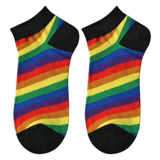Sokken Regenboog multi one size