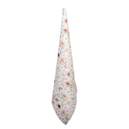 Theedoek Roosjes wit roze 70x50cm
