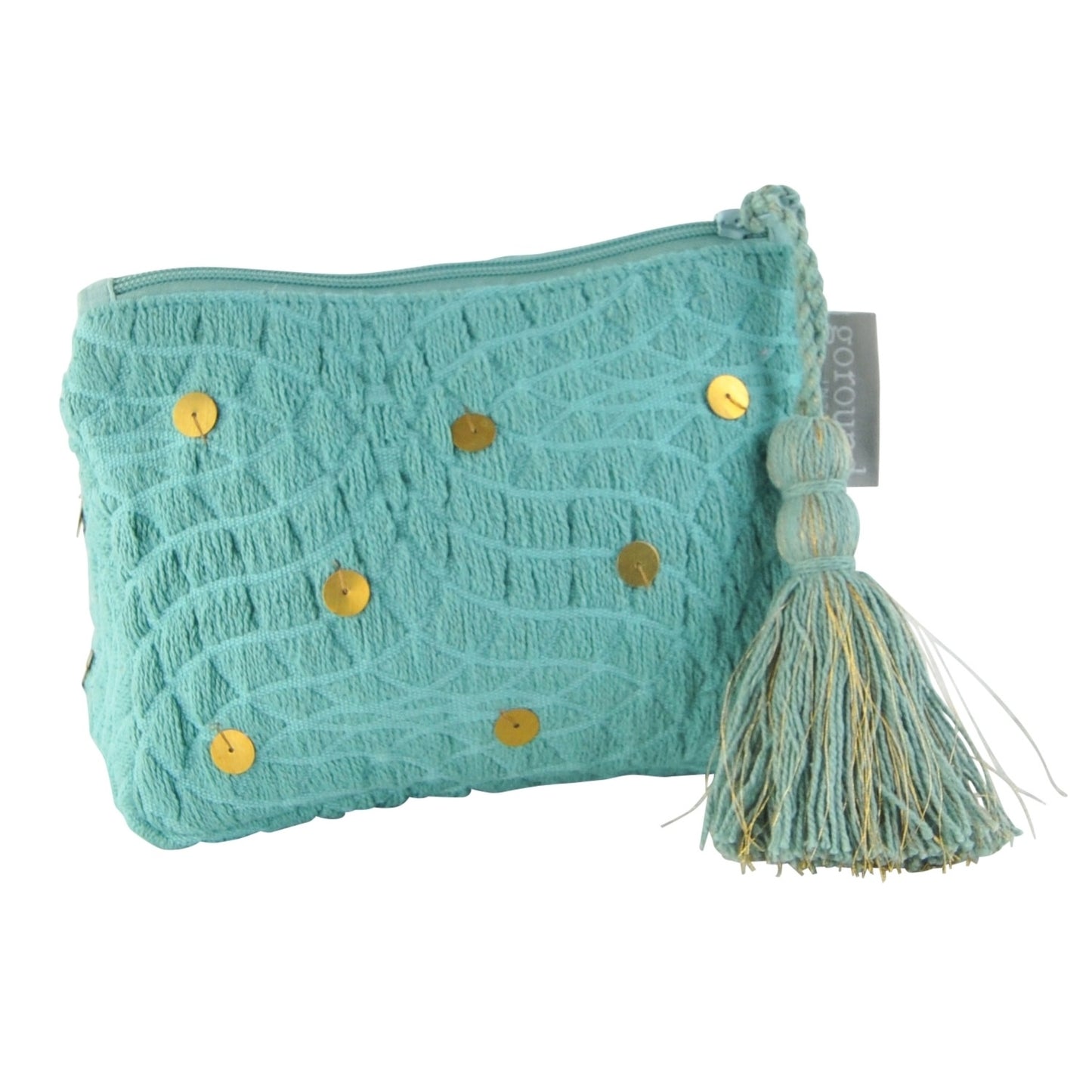 Toilettas Jade Aquifer turquoise 25x15cm