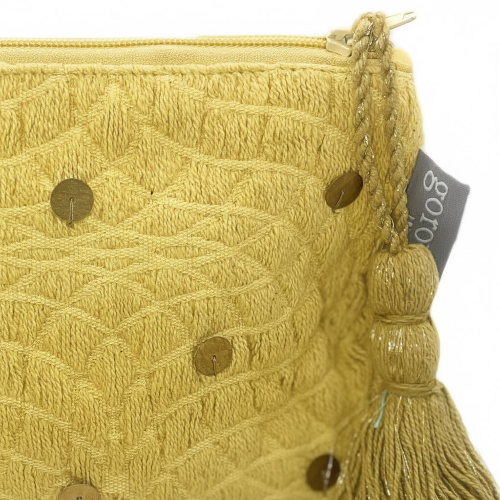 Toilettas Jade Sun geel 25x15cm