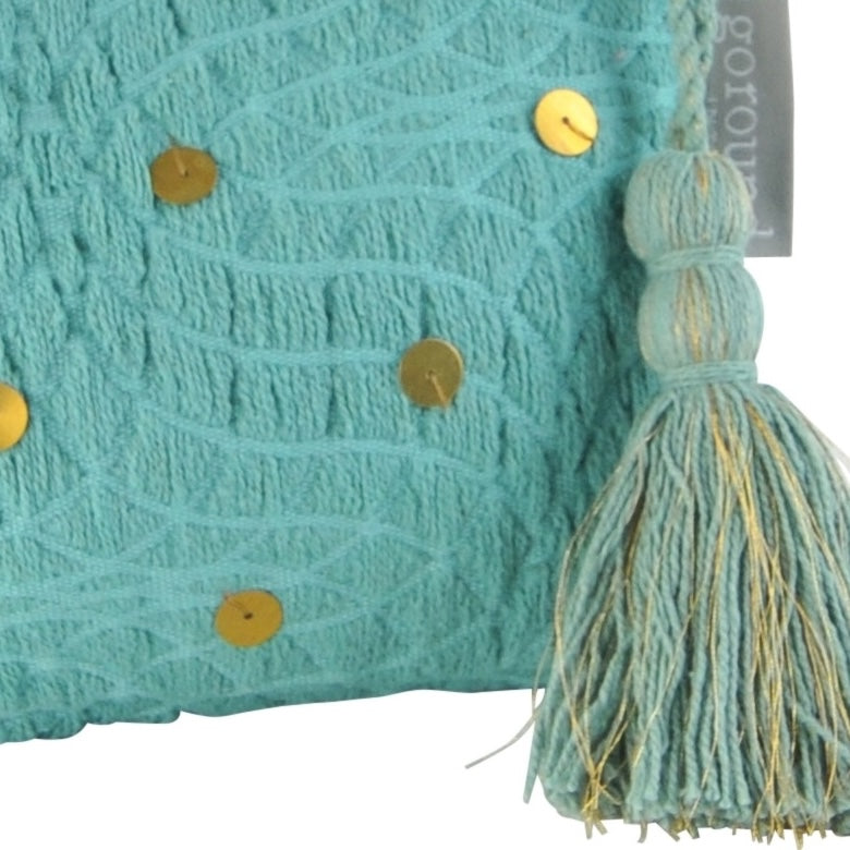 Toilettas Jade Aquifer turquoise 25x15cm