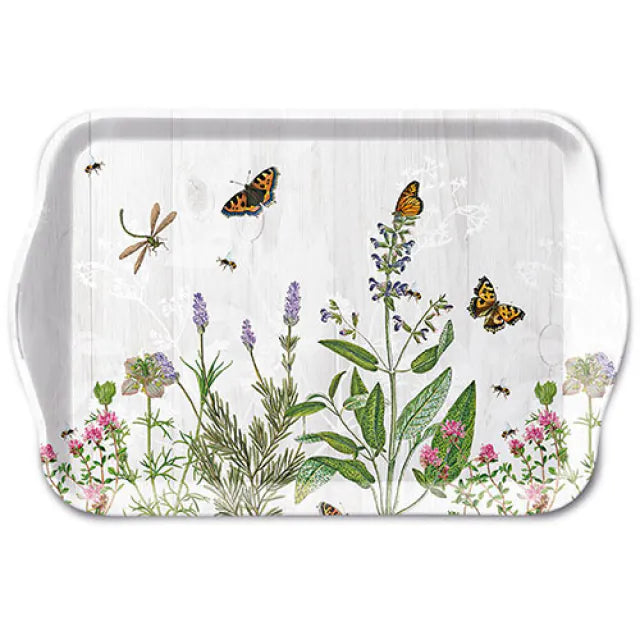 Tray Herb garden 13x21cm