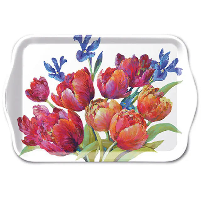 Tray Tulips of joy 13x21cm