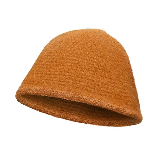 Vissershoedje Winter oranje