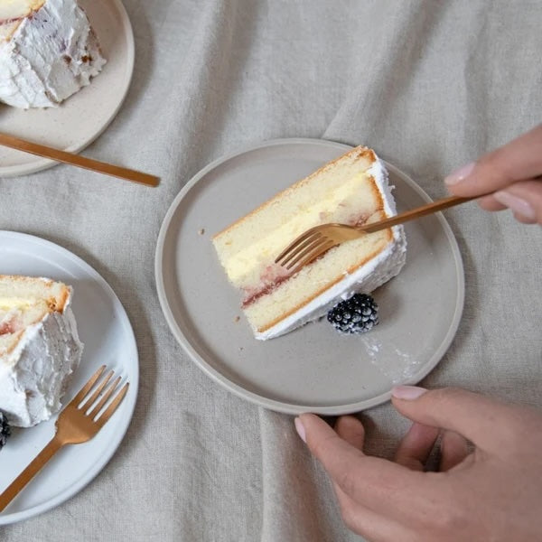 Vorkjes Charlot set-van-4 RVS roségoud